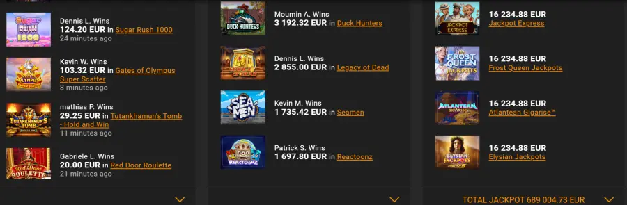 Vegadream casino